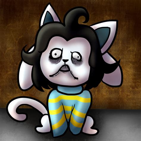 Temmie By Cooky The Cat On Deviantart