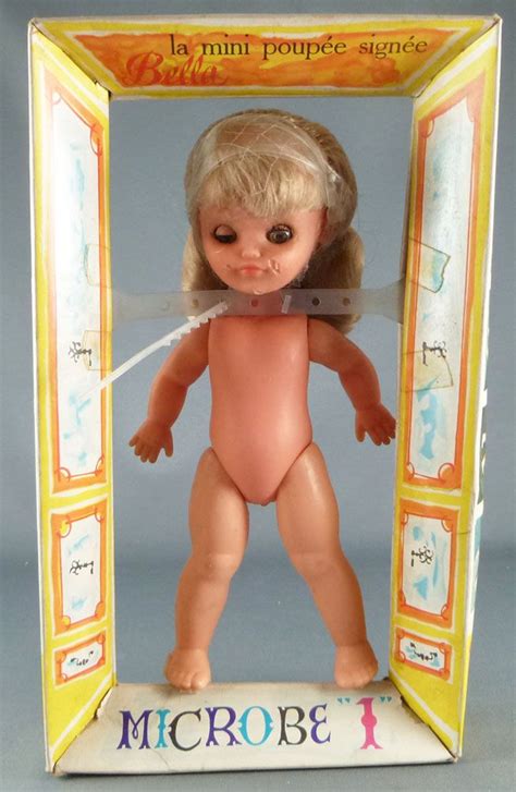 Bella Mini Poupée Articulée cm Microbe Blonde Yeux Dormeurs Neuve en Boite
