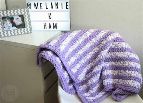 96 EASY CROCHET BABY BLANKET MELANIE HAM