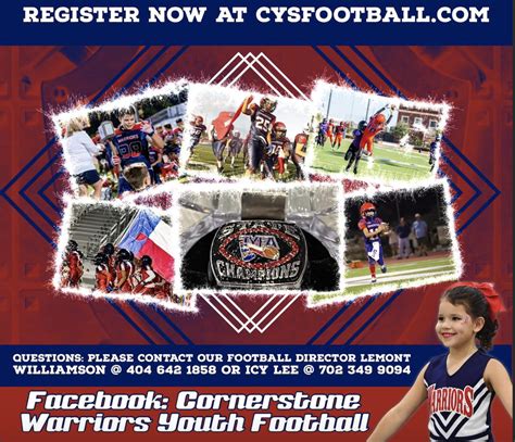 Welcome Cys Fall Tyfa 2024 Tackle Football Cornerstone Youth Sports