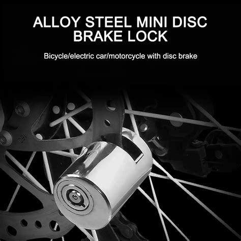 Brake Disk Lock Anti Theft Heavy Duty Motorcycle Bicycle Moped Scooter