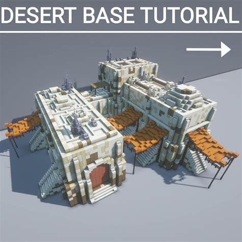 Minecraftbuilderth On Instagram This Is The Desert Base Tutorial