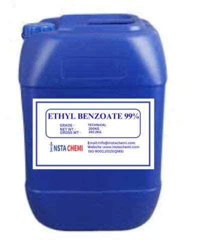 Ethyl Benzoate 99 Liquid Packaging Size 25kg At Rs 185kg In Noida