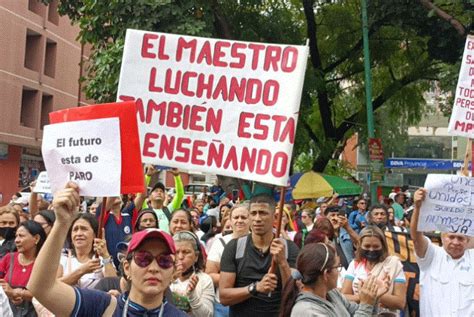 La Protesta Magisterial El Nacional