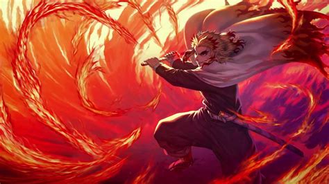 Cool Rengoku Demon Slayer 4k Live Wallpaper Demon Slayer Anime Live ...