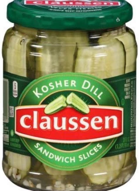 Claussen Kosher Dill Sandwich Slices 20oz