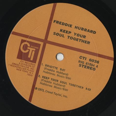 Freddie Hubbard フレディ・ハバード Keep Your Soul Together Cti6036 Voxmusic Webshop