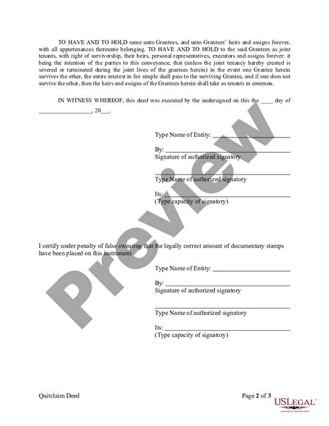 Arkansas Quitclaim Deed From Corporation To Husband And Wife Us Legal Forms