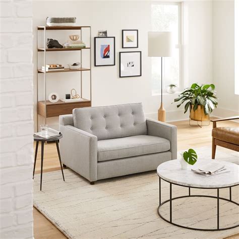 Drake Chair And A Half Twin Sleeper West Elm Apartment Decor Twin