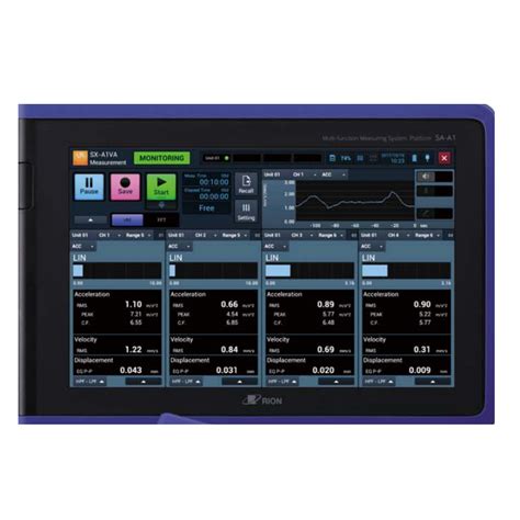 Rion Sx A Va Vibration Analysis Program Testar Pte Ltd