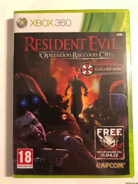 Resident Evil Operation Raccoon City Nyt Xbox 360 Spil Retrobros Fordi Vi Elsker Retrospil