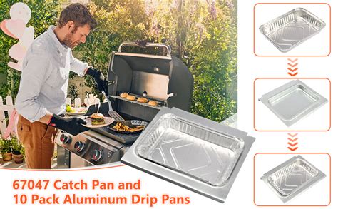 Amazon QuliMetal Grease Tray With Catch Pan For Weber Genesis II