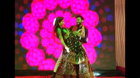 Best Couple Sangeet Performance Fun And Easy Dance Chunari Chunari