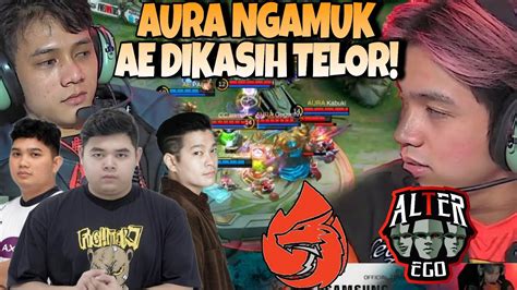 ALTER EGO DIKASIH TELOR AURA VS ALTER EGO MATCH 2 MPL S13 YouTube