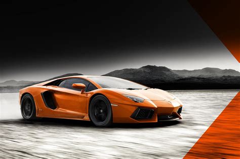 Gambar Transportasi : Gambar Mobil Sport Lamborghini Aventador