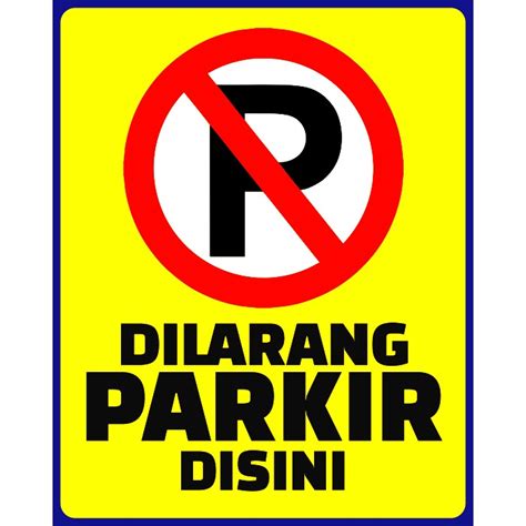 Dilarang Parkir Motor - 56+ Koleksi Gambar