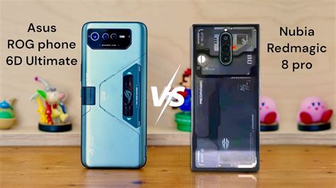 Redmagic 8 Pro VS Asus ROG Phone 6D Ultimate Best Gaming Phones