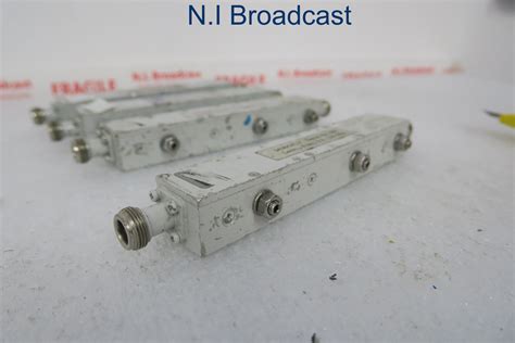 4X 3436CLFT 3.2-3.6Ghz frequency units fillters - N.I Broadcast Ltd