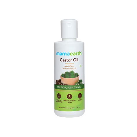 Mamaearth 100 Pure Cold Pressed Castor Oil Price Buy Online At ₹285