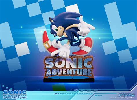 Toystnt Sonic Adventure Estatua Pvc Sonic The Hedgehog Standard