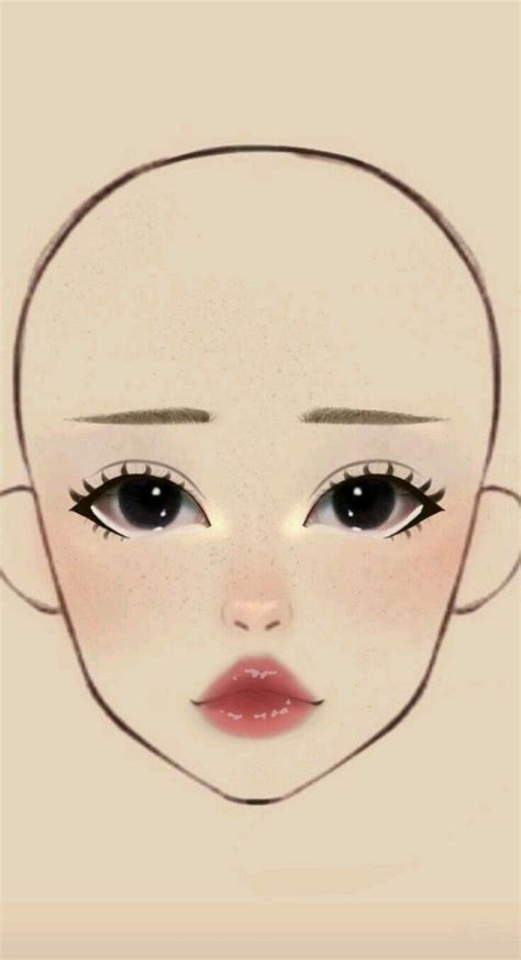 Anime Eye Makeup Doll Eye Makeup Makeup Drawing Face Art Makeup