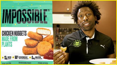 Impossible Chicken Nuggets Made From Plants Review Youtube