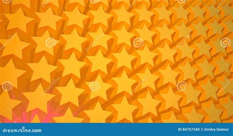 Yellow Stars Stock Illustration Illustration Of Shadows 84757340