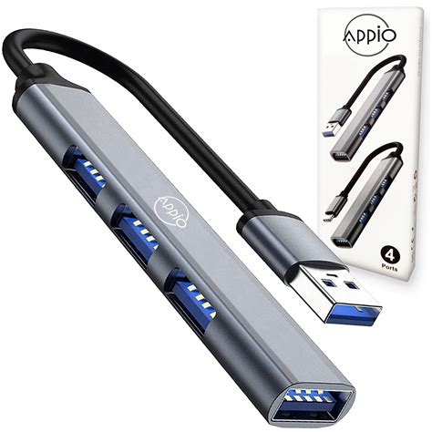 Hub Usb Rozga Nik Przej Ci Wka Rozdzielacz Port W Adapter Slim X