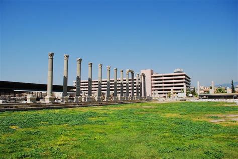 Ruins of Ancient Smyrna in Izmir City, Turkey Stock Image - Image of ...