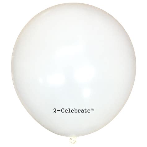 White Latex Balloon Celebrate Ct Bag Balloon Warehouse