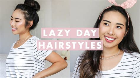 Lazy Day Hairstyles Youtube