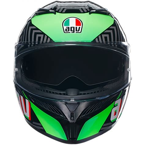 Agv K Kamaleon Black Red Green Free Uk Delivery