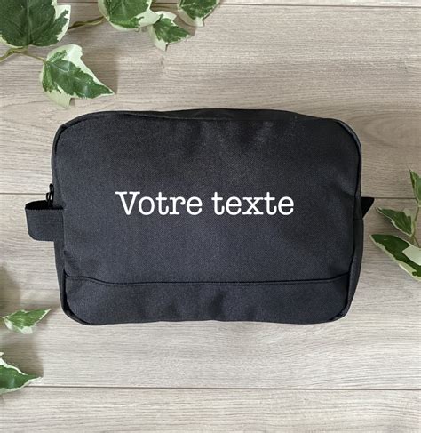 Trousse De Toilette Personnalis E Bouille D Amour