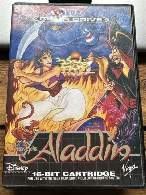 DISNEY S ALADDIN Sega Mega Drive 1993 16 95 PicClick UK