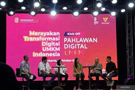 Menkop Teten Inovasi Digital Bantu Umkm Naik Kelas Antara News