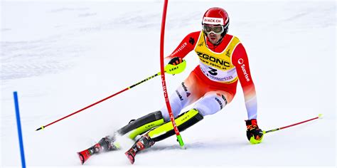 Ramon Zenh Usern Im Slalom Auf Platz Swiss Ski