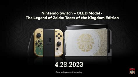 Nintendo Switch – OLED Model - The Legend Of Zelda: Tears Of The ...