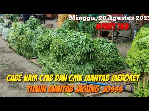 Harga Cabe Rawit Mantab Cmb Dan Cmk Makin Naik Sayuran Ok Di Pasar