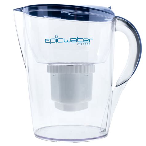 Epic Pure Water Filter Pitcher Removes Fluoride And Lead