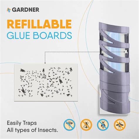 Gardner Flyweb Tablas De Pegamento Para Mosca Paquetes De