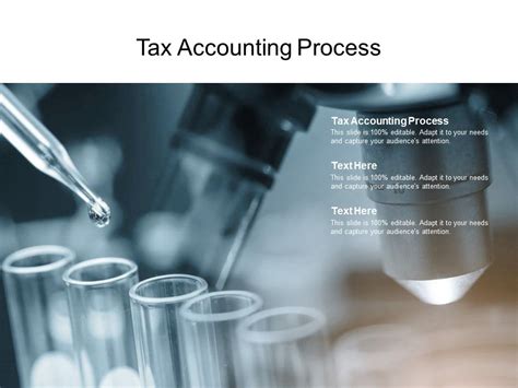 Tax Accounting Process Ppt Powerpoint Presentation Model Background