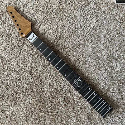 Roasted Maple Guitars Neck Rosewood Fingerboard Fretboard Reverb