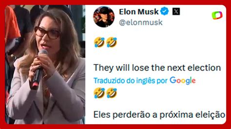 Janja Xinga Elon Musk Em Fala Contra Desinformação Nas Redes