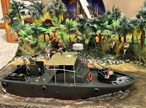 Us Navy Pbr Mkii Pibber Boat Plastic Model Military Ship Kit