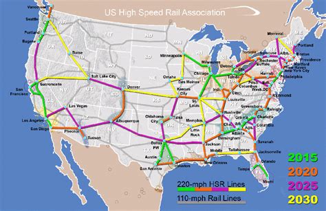 Passenger Train Lines In Usa Train Maps | Printable Map Of USA