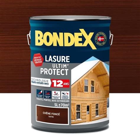 Lasure Pour Bois Ultim Protect Ans Satin L Ch Ne Fonc