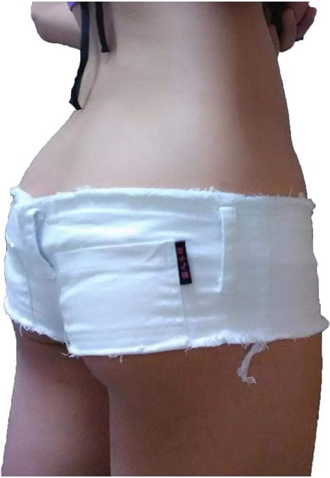 Tassel Low Rise Waist Hot Short High Cut Sexy Denim Booty Jeans Shorts Vintage Cute Micro Mini