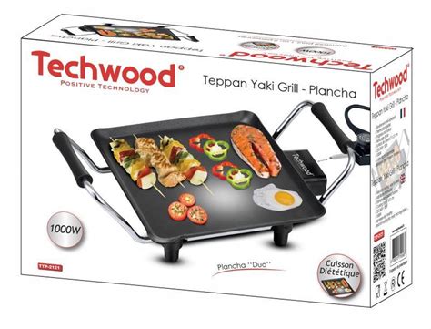 TECHWOOD TEPPAN YAKI GRILLPLAAT Bol