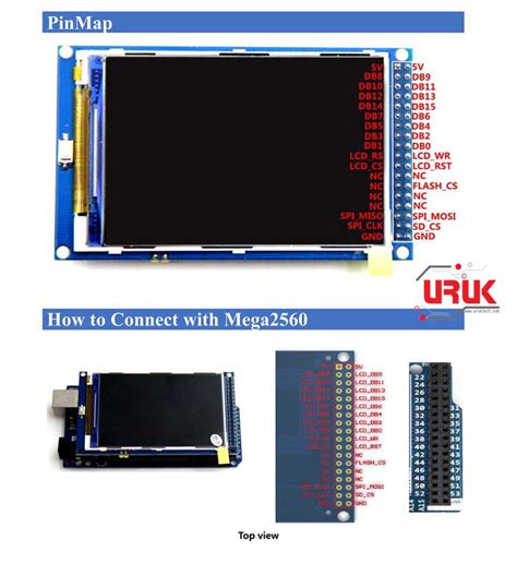 35 Ultra Hd Colored Tft Lcd Screen For Arduino Mega Uruktech