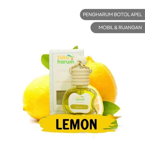 Jual Pengharum Ruangan Parfum Mobil Botol Apel Ml Lemon Di Seller